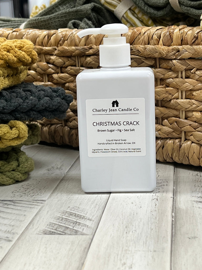 Charley Jean Candle Co Christmas Crack Liquid Hand Soap