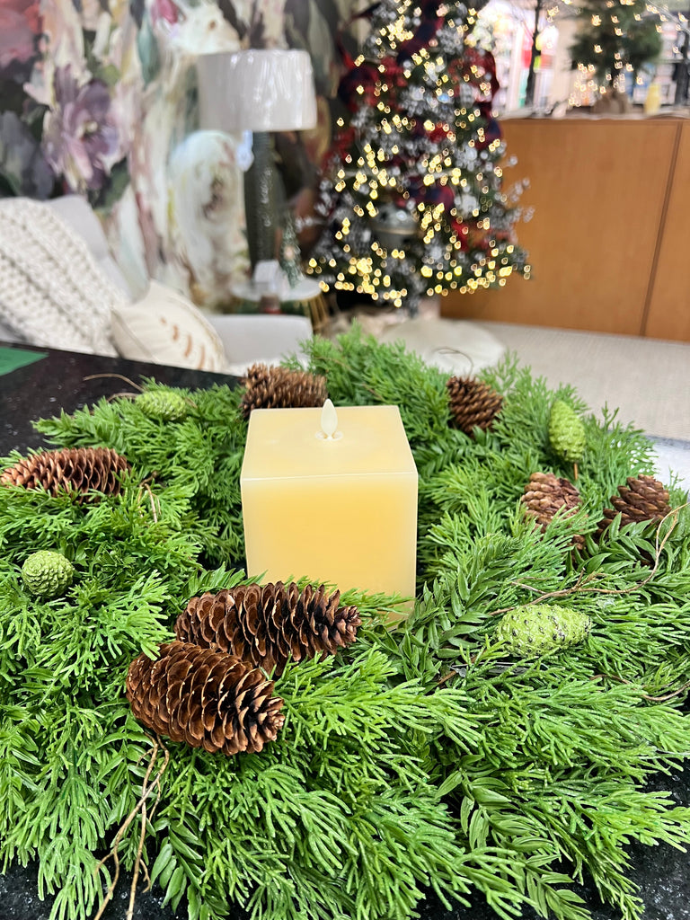 Luminara Large Indoor Square Candle | 5.5