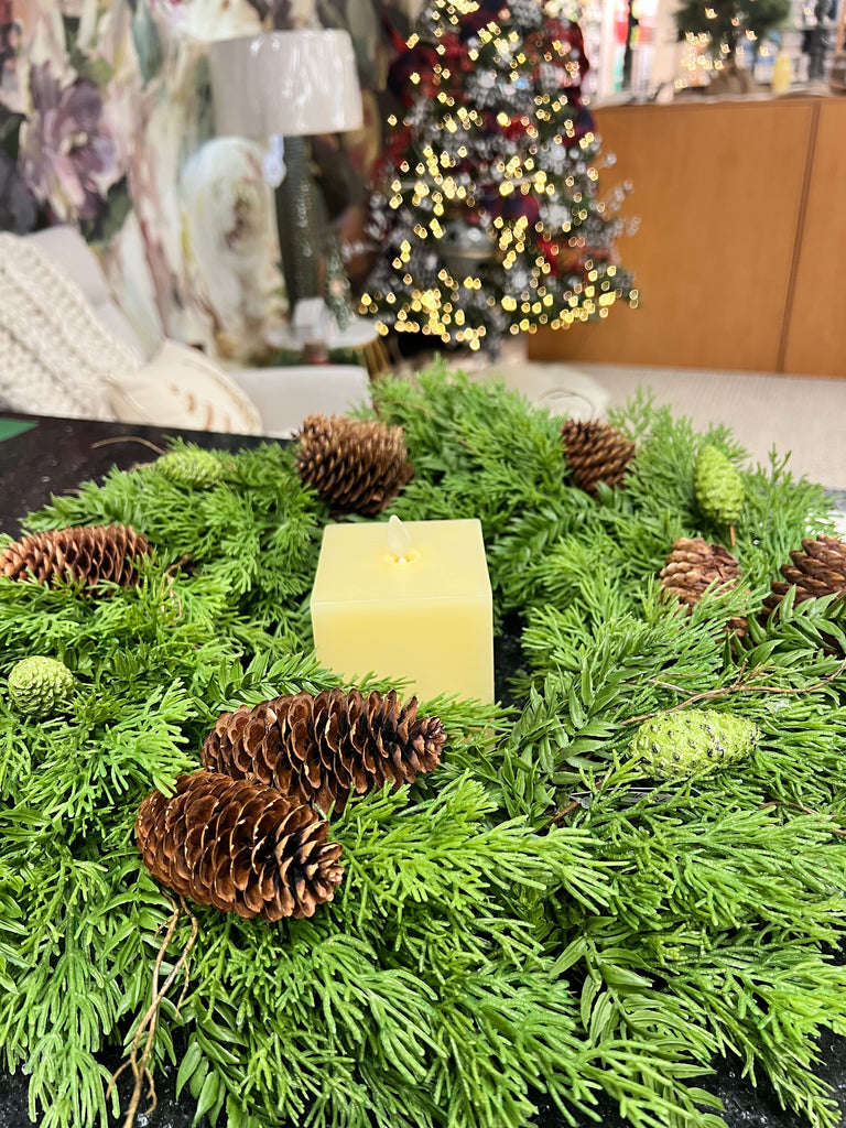 Luminara Small Indoor Square Candle | 4.5