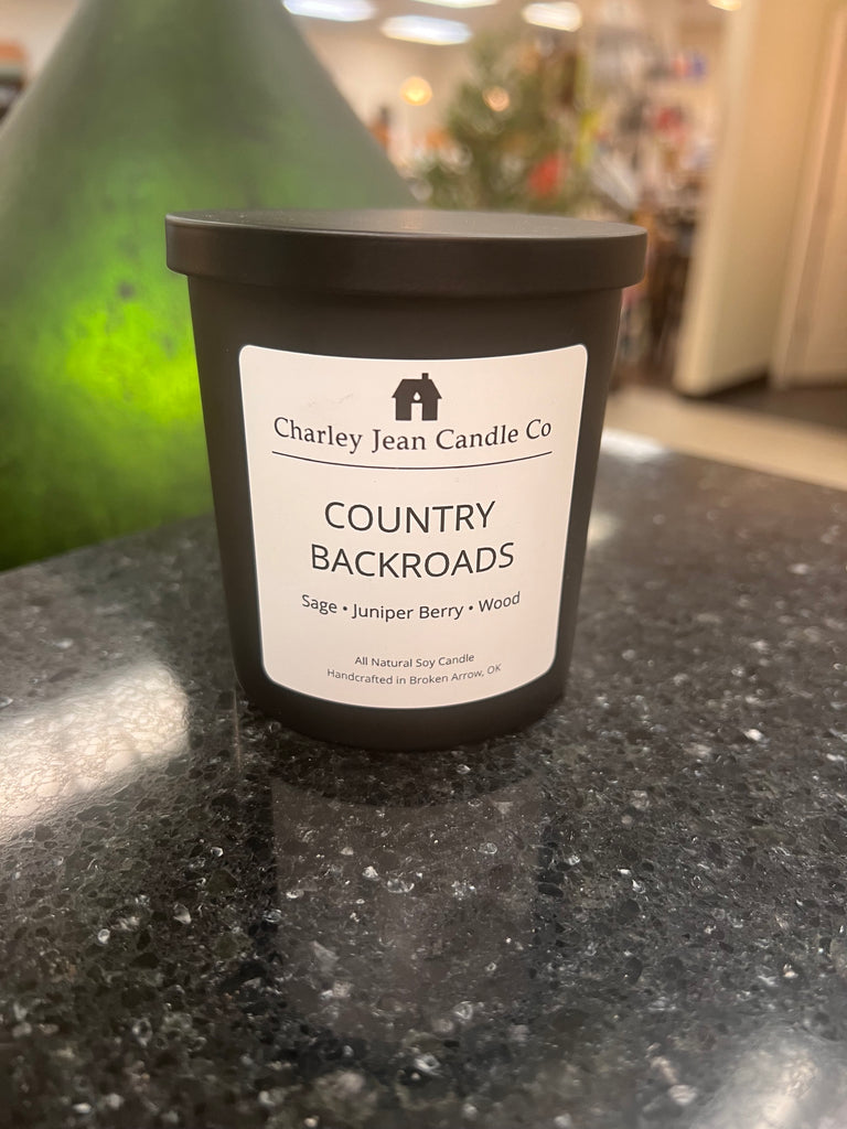 Charley Jean Candle Co Country Backroads Candle