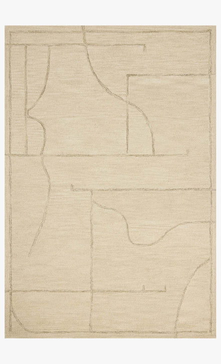 Loloi Jeremiah Brent Borrow JM Ivory Taupe Rug