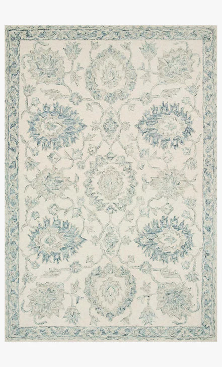 Loloi Norabel Ivory / Blue Rug