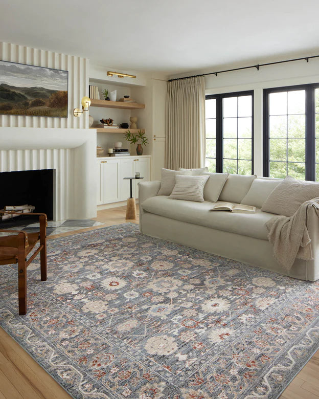Loloi Odette Sky Rust Rug