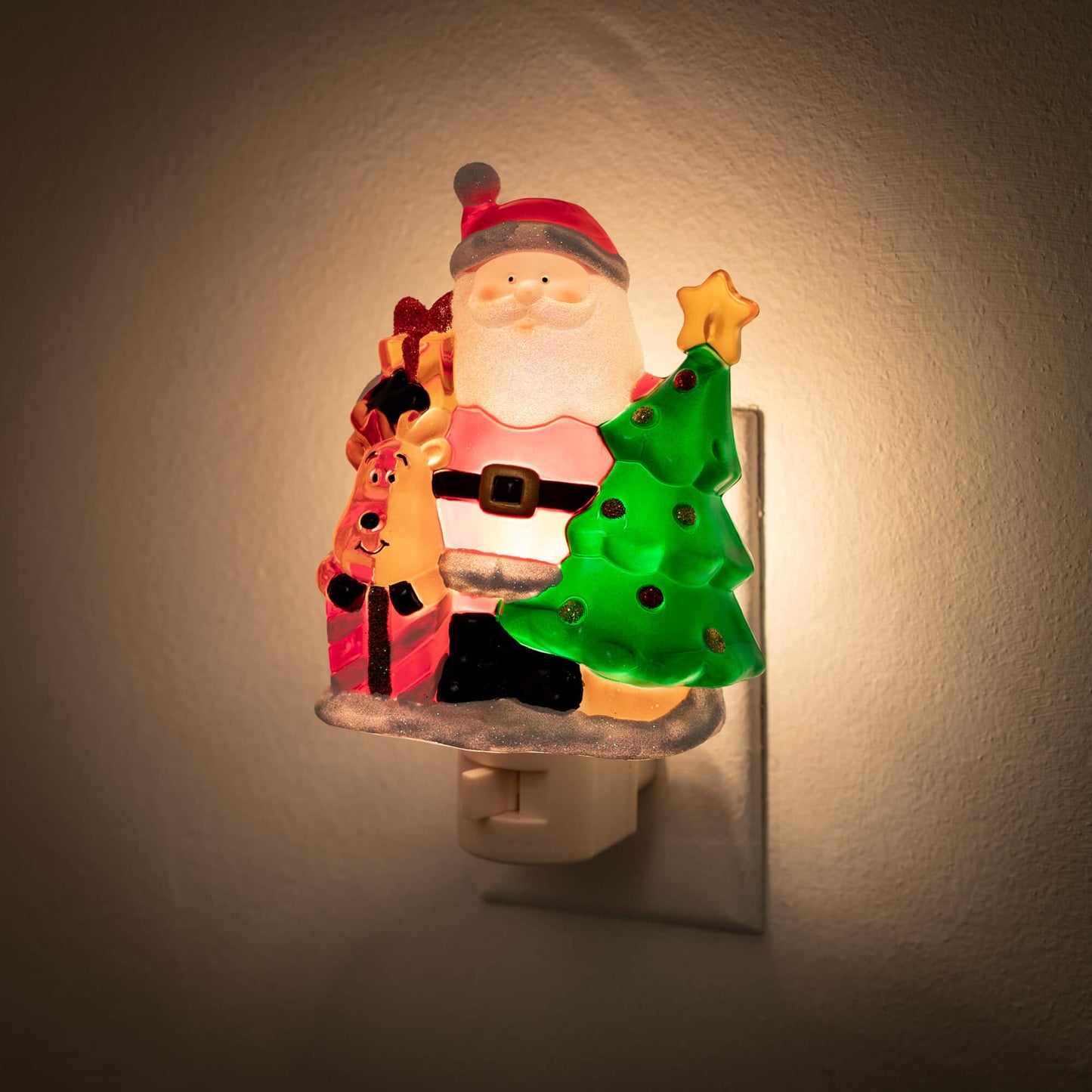 WHIMSICAL SANTA NIGHTLIGHT