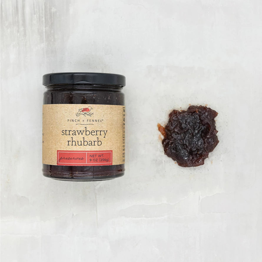 Finch & Fennel Strawberry Rhubarb 9oz