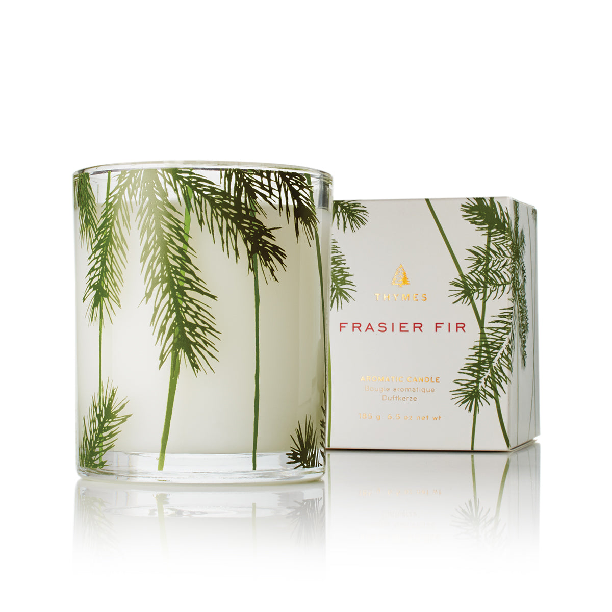 Thymes Candle 6.5 oz | Frazier Fir | Pine Needle Design