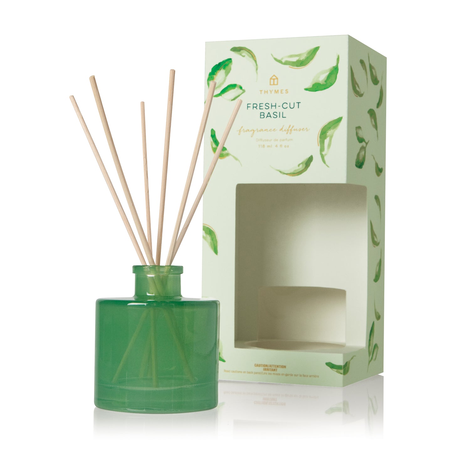 Thymes Diffuser 4 oz | Fresh-Cut Basil