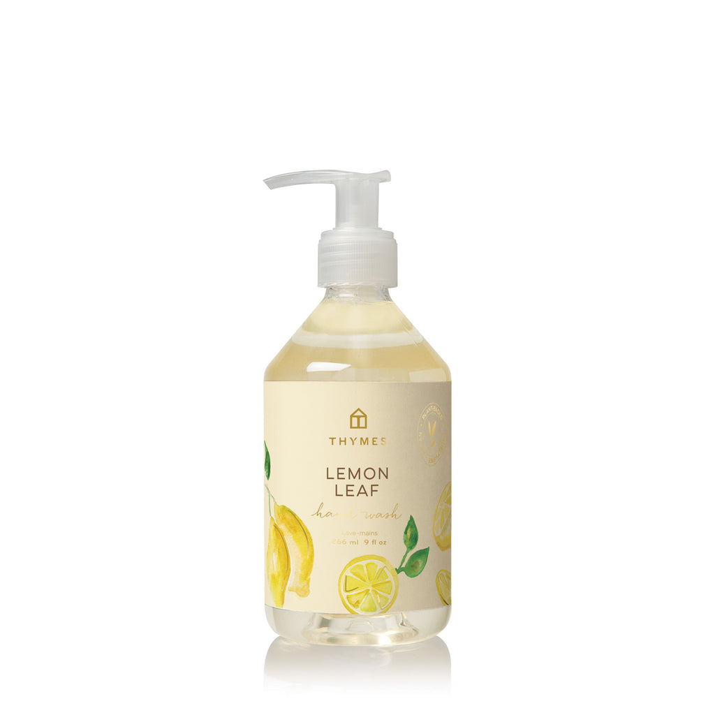 Thymes Hand Wash 9 oz | Lemon Leaf