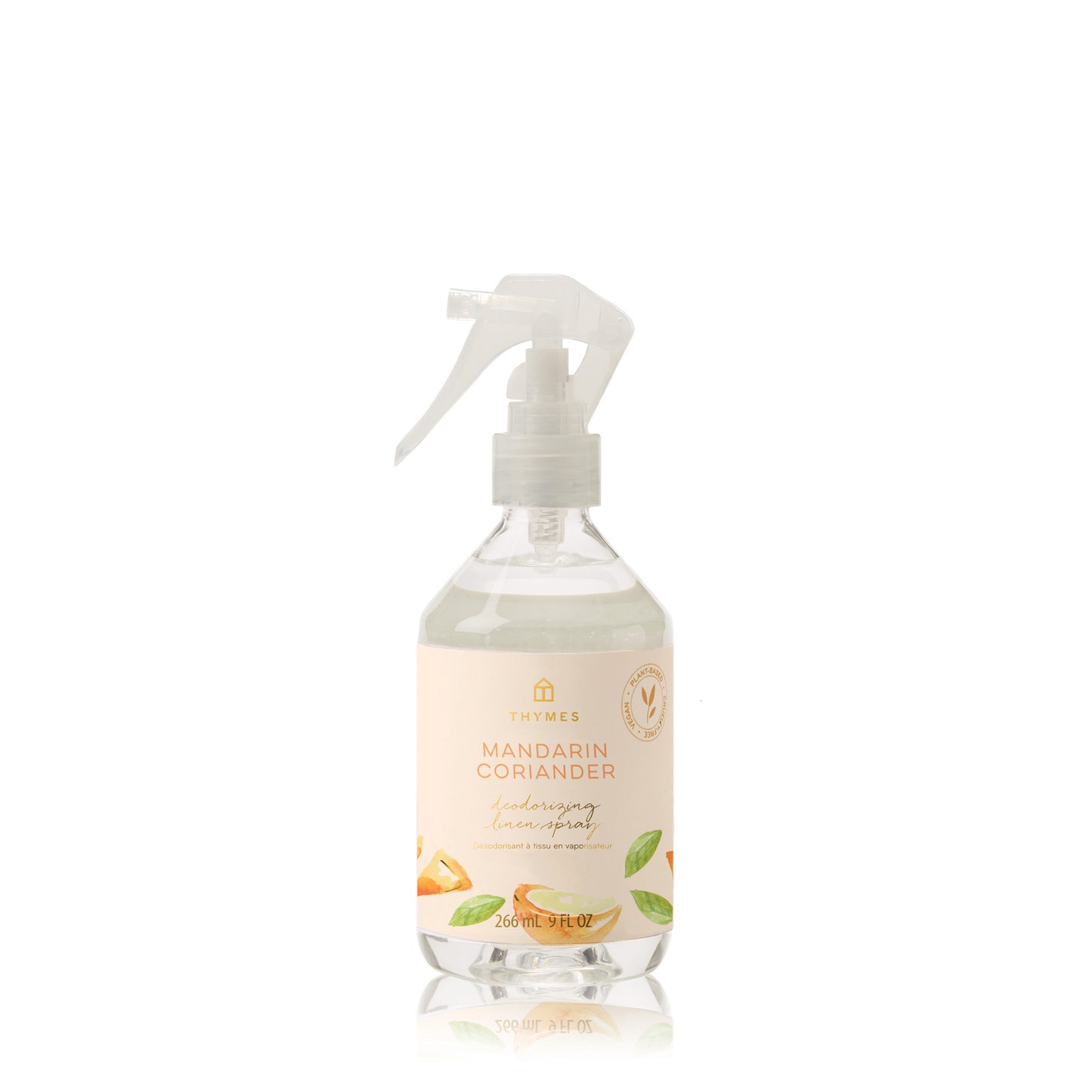 Thymes Linen Spray 9 oz | Mandarin Coriander