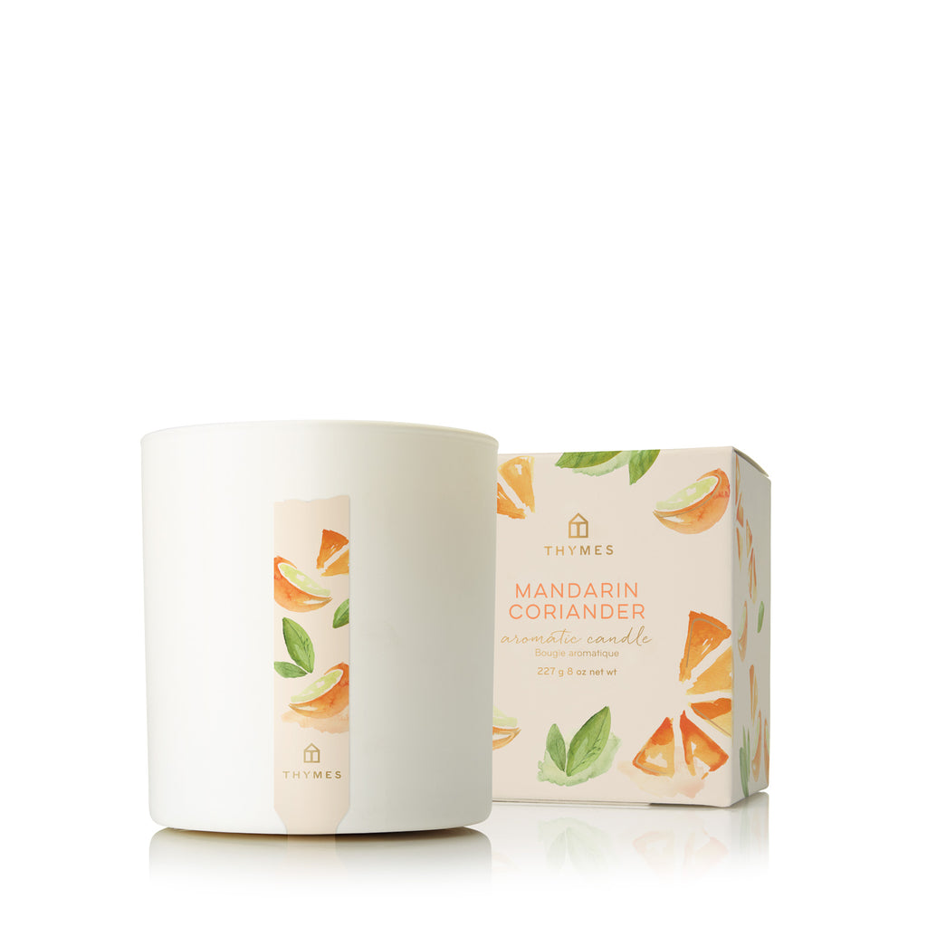 Thymes Candle 8 oz | Mandarin Coriander