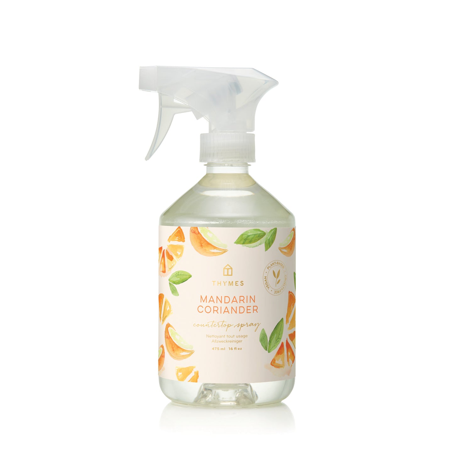 Thymes Countertop Spray 16.5 oz | Mandarin Coriander