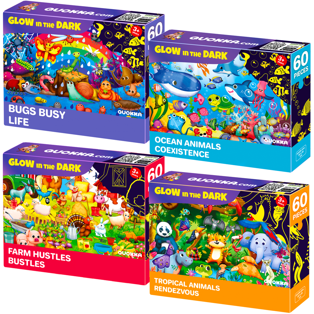 Glow In the Dark Puzzles for Kids 60 pieces