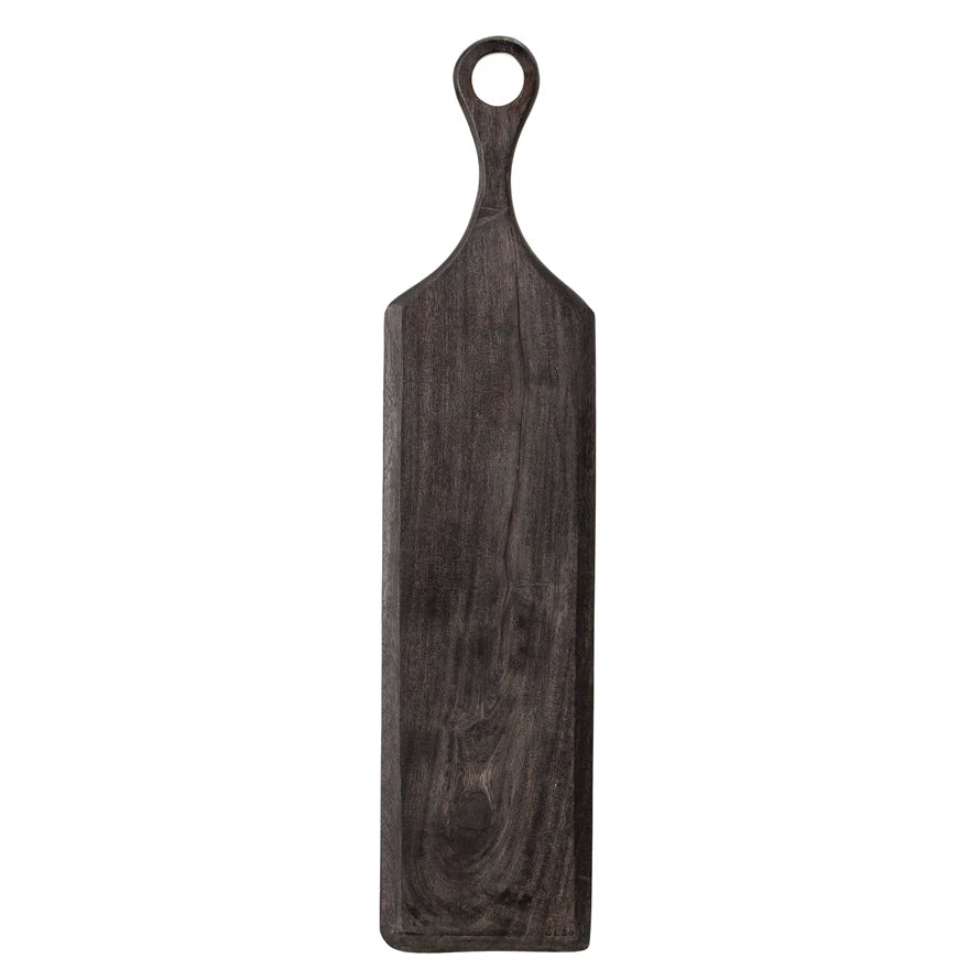 Acacia Wood Cutting Board | Rectangle | Black
