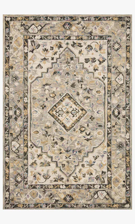 Loloi II Beatty Grey / Ivory Rug