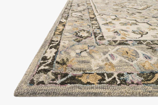 Loloi II Beatty Grey / Ivory Rug