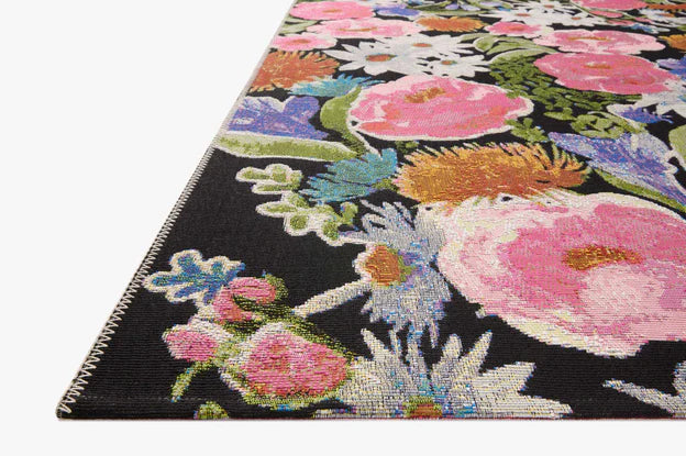 Loloi Botanical Black Multi Rug
