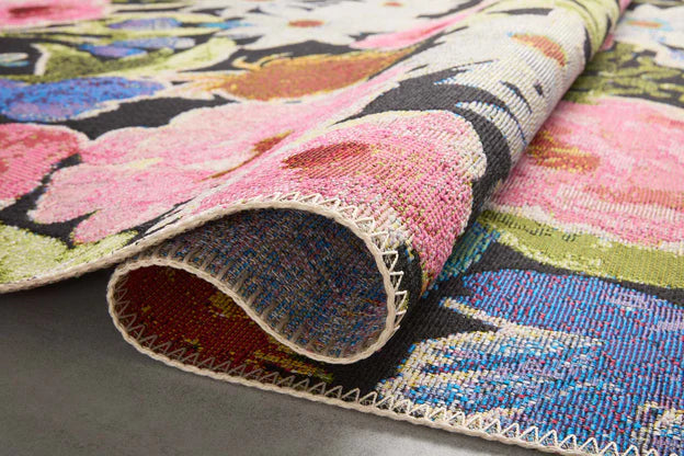 Loloi Botanical Black Multi Rug