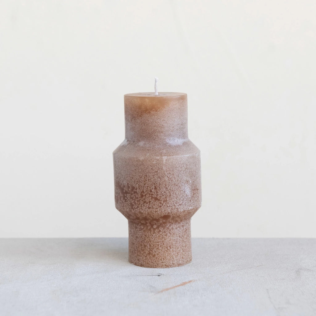 Unscented Totem Pillar Candle | 6