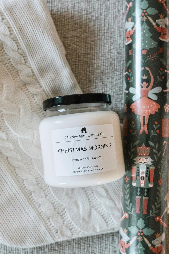 Charley Jean Candle Co Christmas Morning Candle