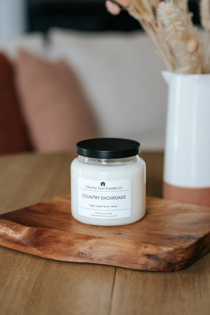 Charley Jean Candle Co Country Backroads Candle
