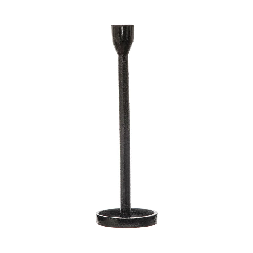 Cast Iron Taper Candle Holders - 3 size options