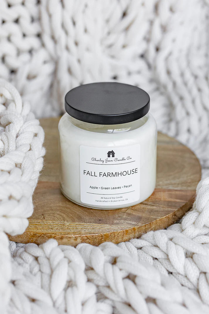 Charley Jean Candle Co Fall Farmhouse Candle