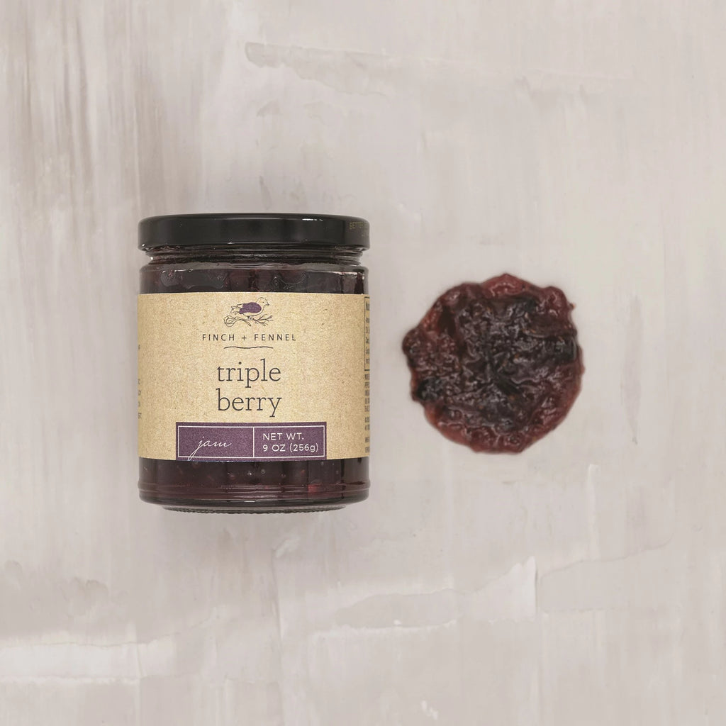 Finch + Fennel Triple Berry Jam 9oz