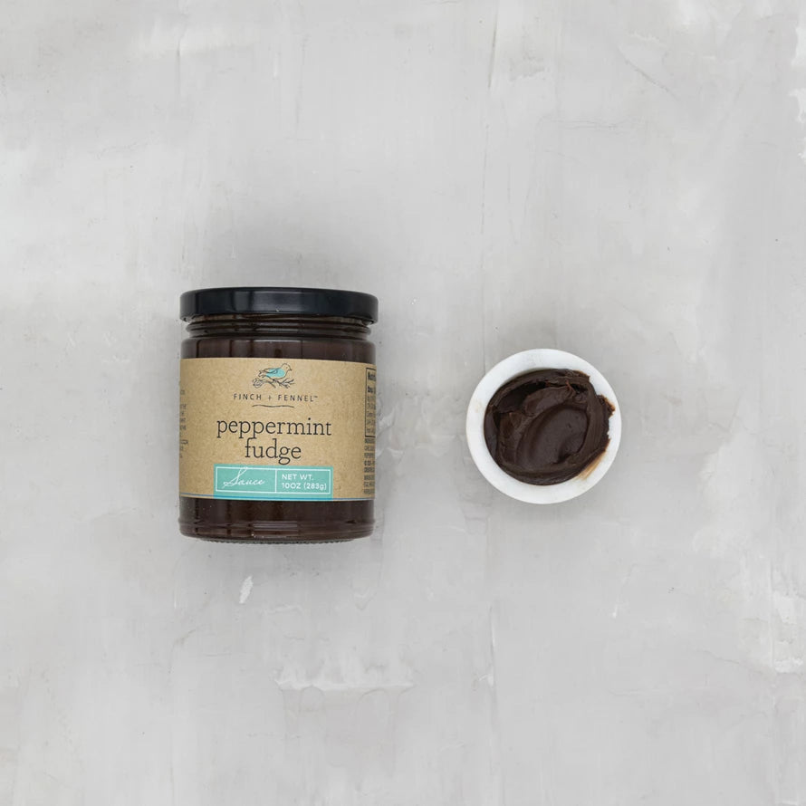 Finch + Fennel Peppermint Fudge Sauce