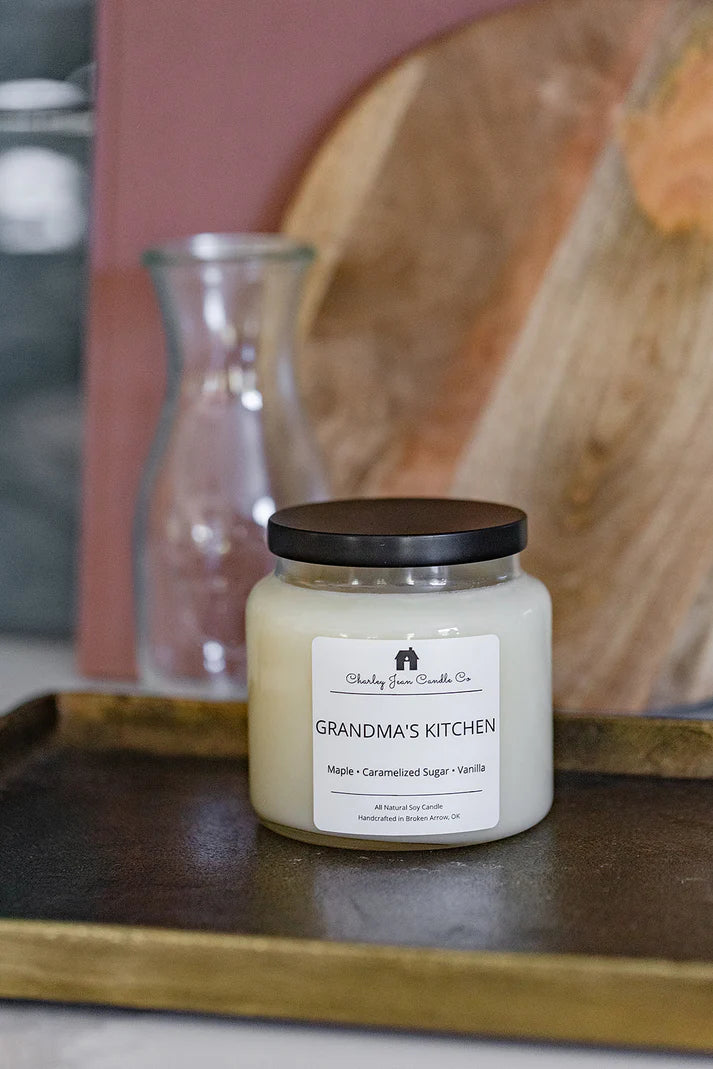 Charley Jean Candle Co Grandmas Kitchen Candle