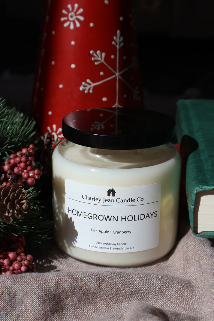 Charley Jean Candle Co Homegrown Holidays Candle