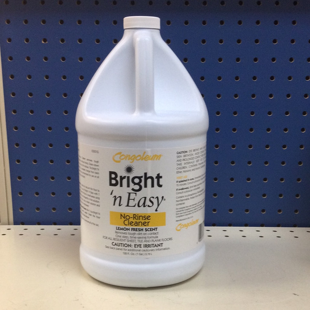 Congoleum Bright & Easy No Rinse Cleaner | Gallon