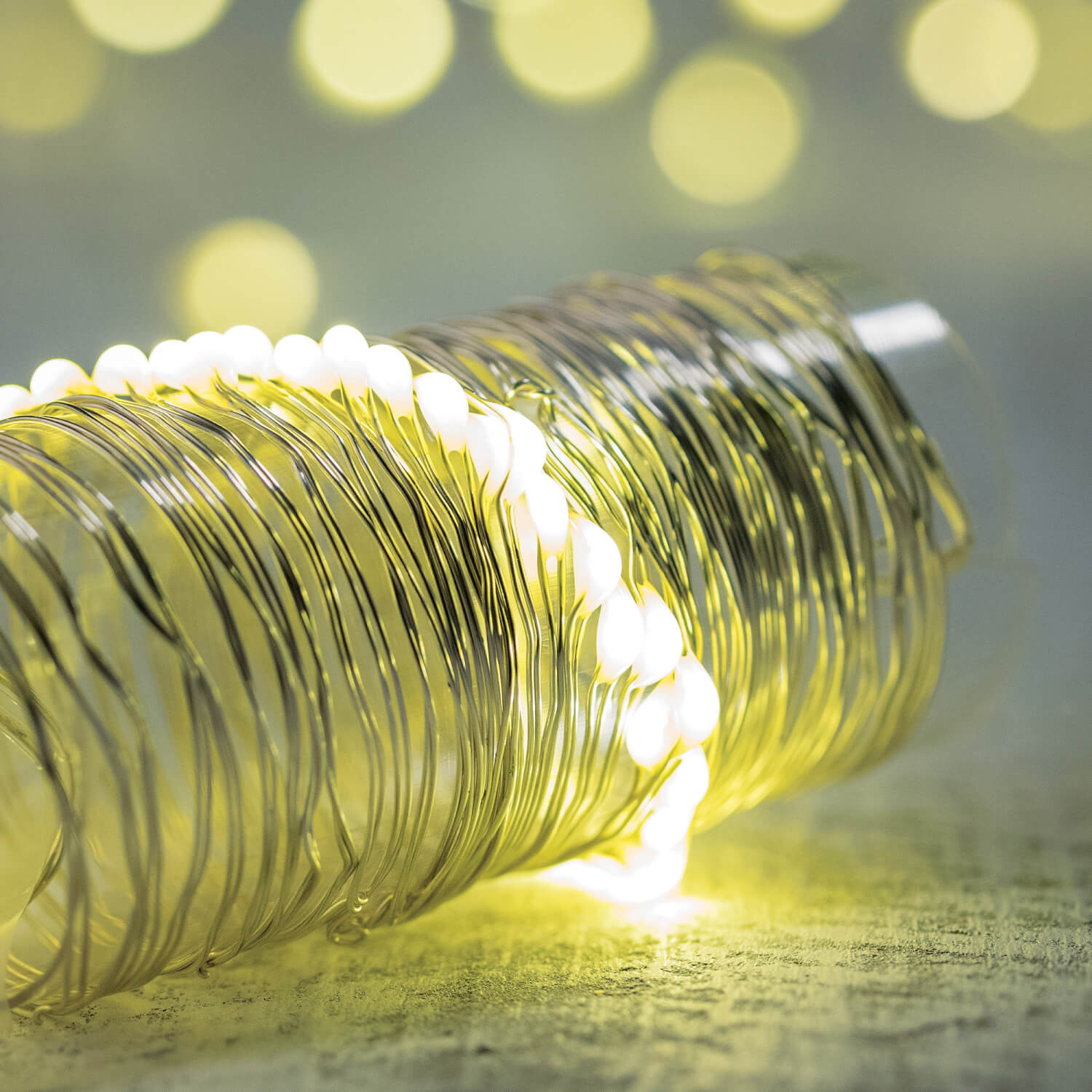 40 LED Light Strand with Timer – Independent Interiors