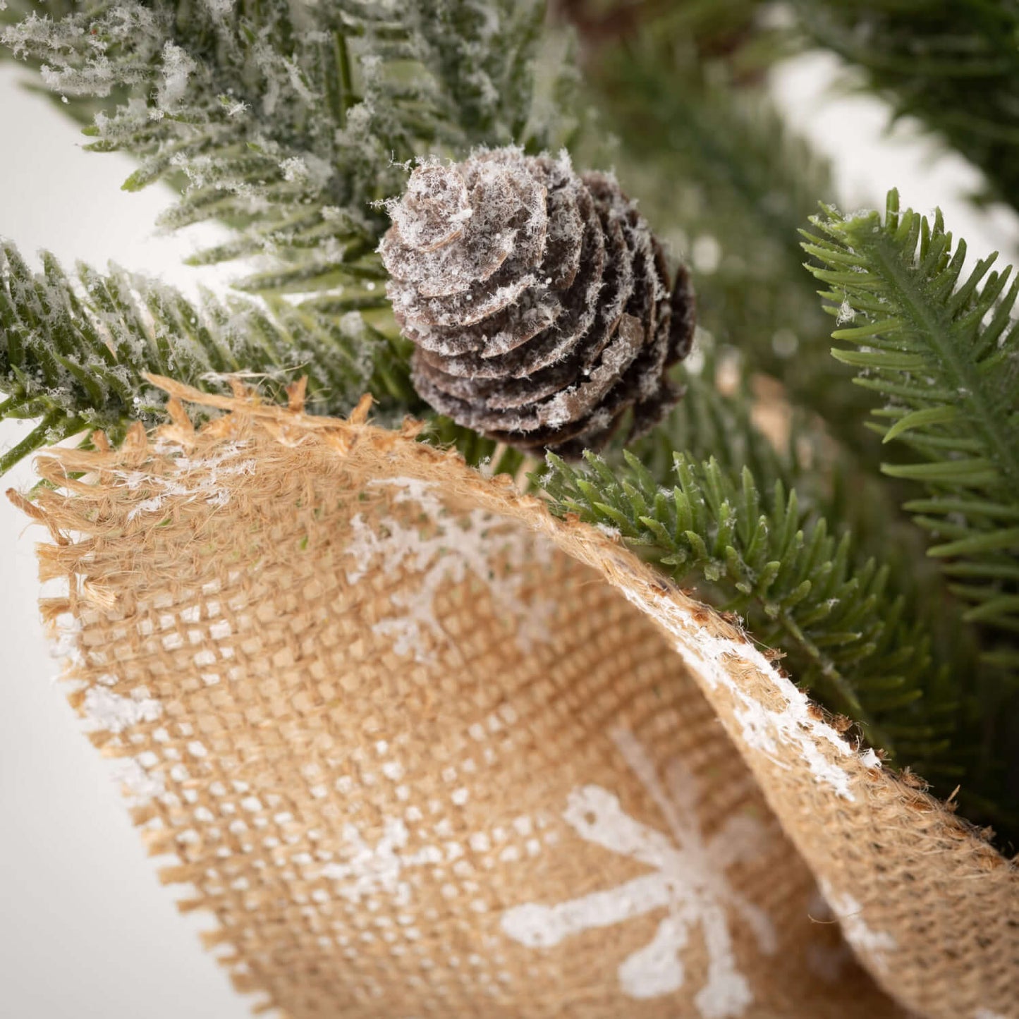Pine Tree in Burlap Sack