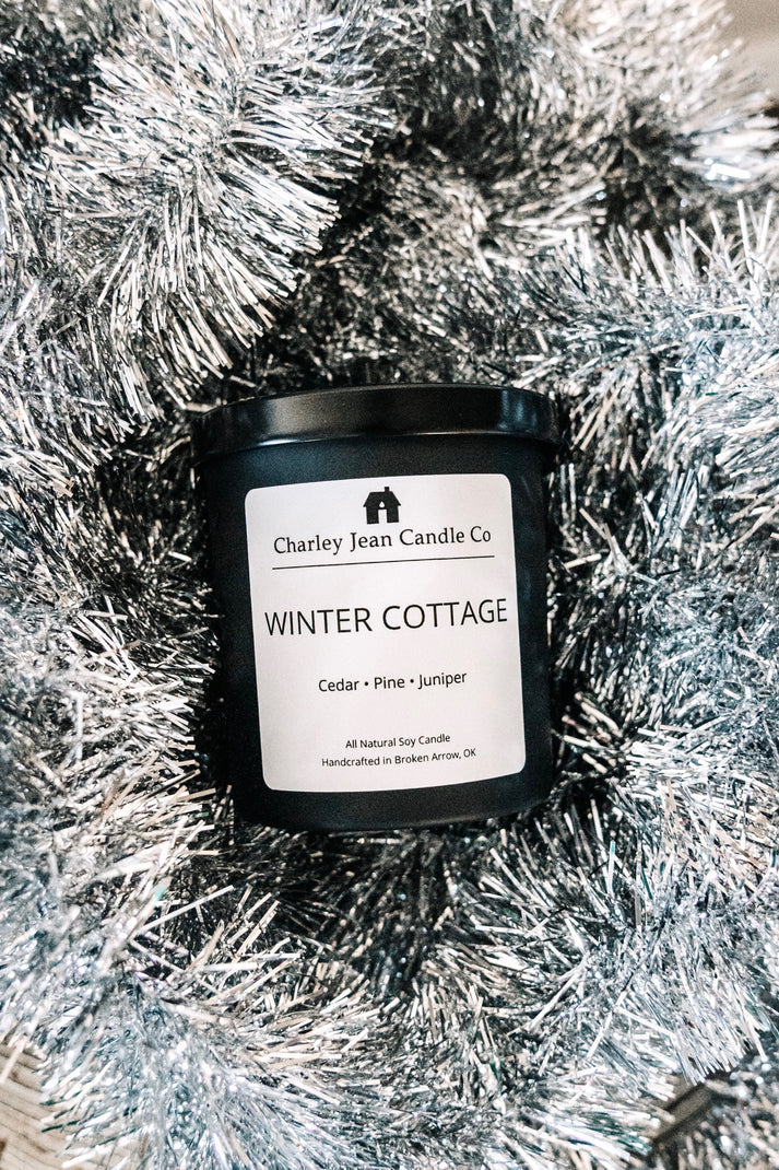 Charley Jean Candle Co Winter Cottage Candle