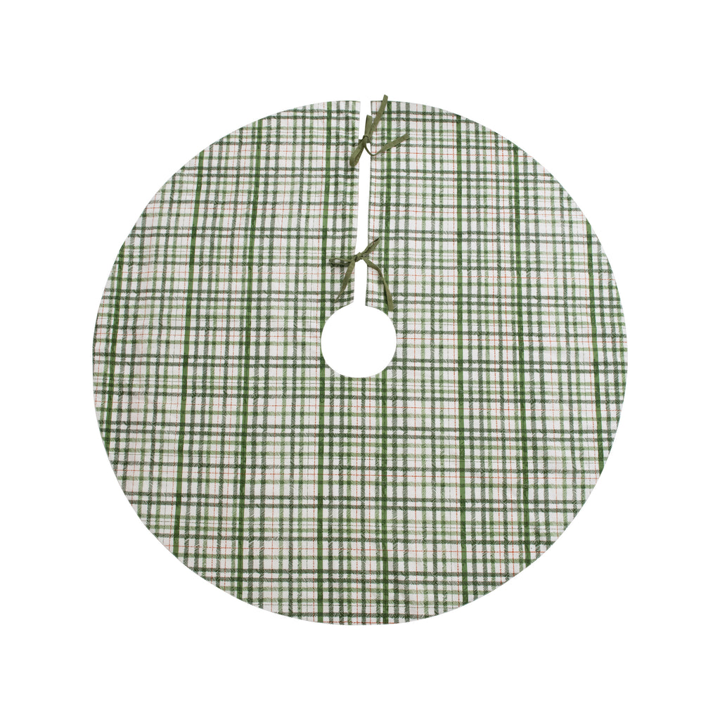Round Cotton Printed Tree Skirt | 48” | Sienna