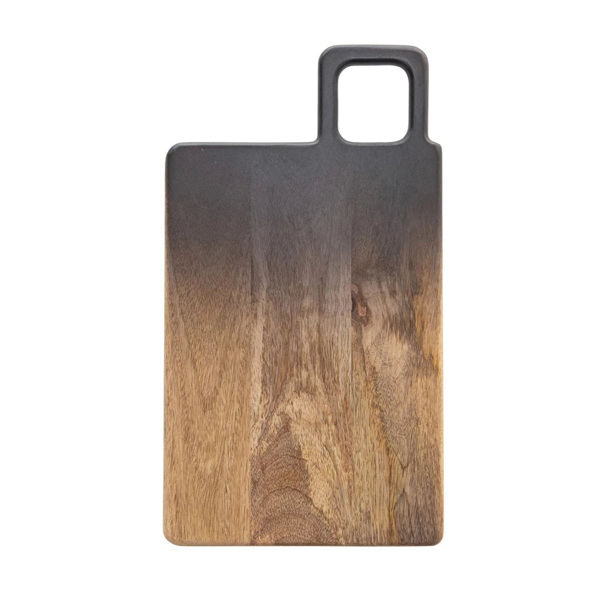 Mango Wood Cheese Cutting Board w/ Handle