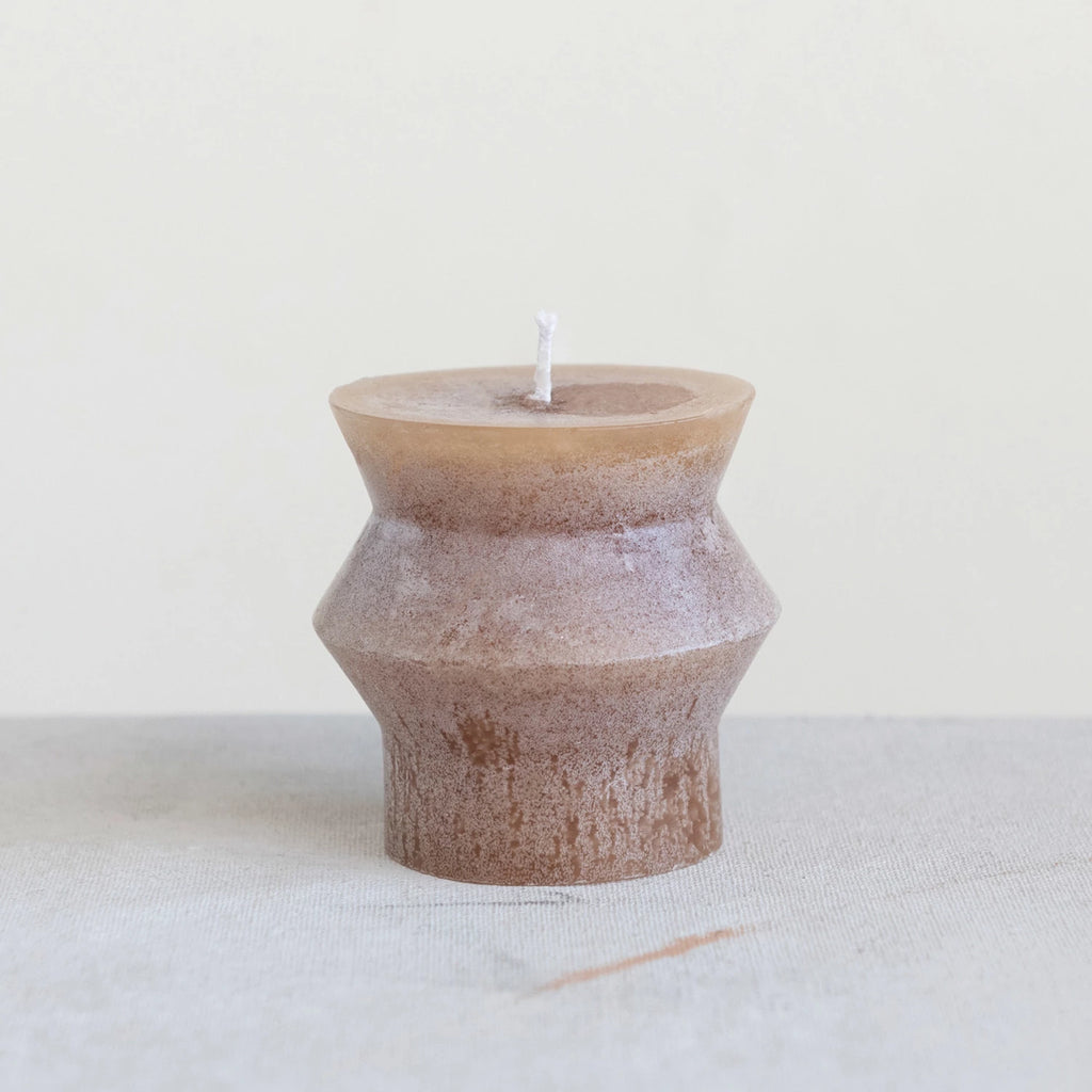 Unscented Totem Pillar Candle| 3